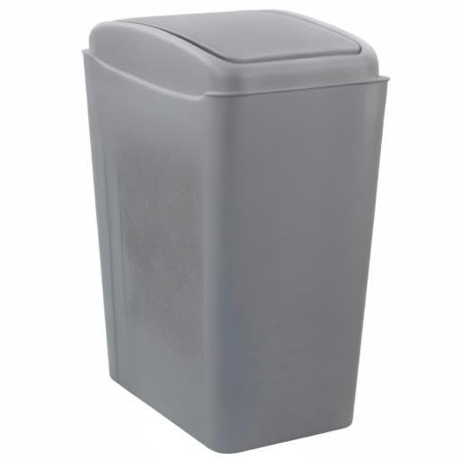 4.2 Gallon Plastic Swing Top Trash Can - Image 8