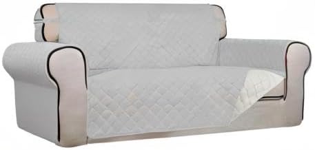 PureFit Reversible Quilted Sofa Cover, Water Resistant Slipcover Furniture - Image 8