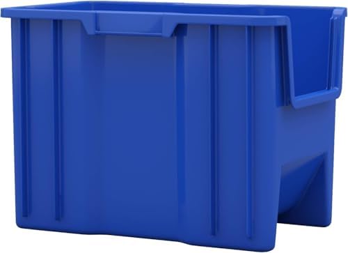 Akro-Mils Stak-N-Store Stackable Storage Bins, 17.5"x11"x12.5"...