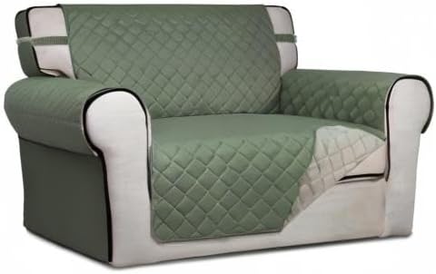PureFit Reversible Quilted Sofa Cover, Water Resistant Slipcover Furniture - Image 8