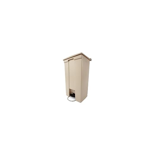 Rubbermaid Commercial Products Legacy Step-On Plastic Trash Can/Container - Image 4