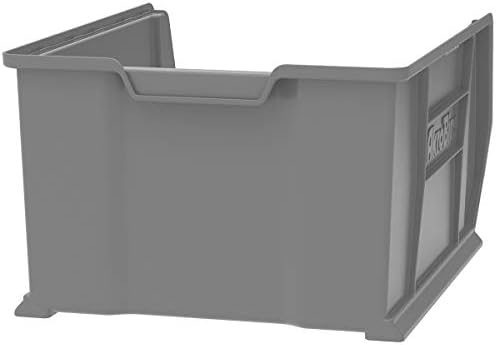 Akro-Mils 30289 Super-Size AkroBins Plastic Storage Bins, Space-Saving Stacka...