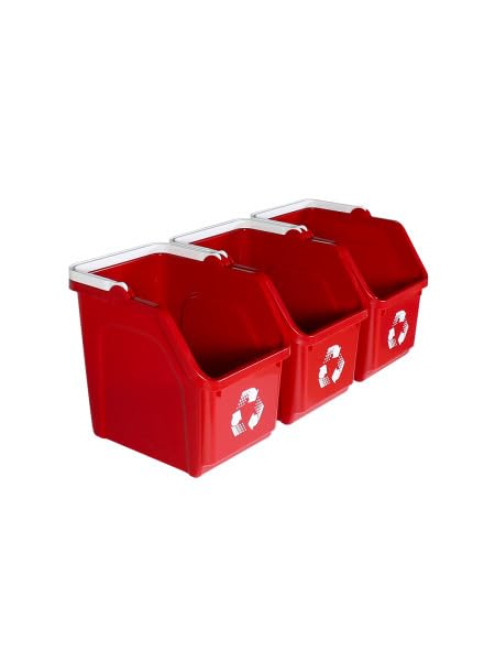 6 Gallon Stackable Recycling Bins - Image 7