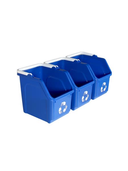 6 Gallon Stackable Recycling Bins - Image 8