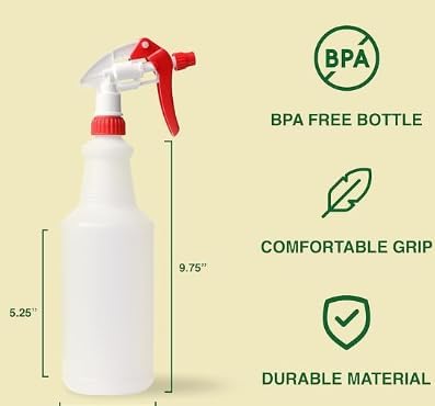 Heavy Duty 32oz Plastic Spray Bottles - Image 6