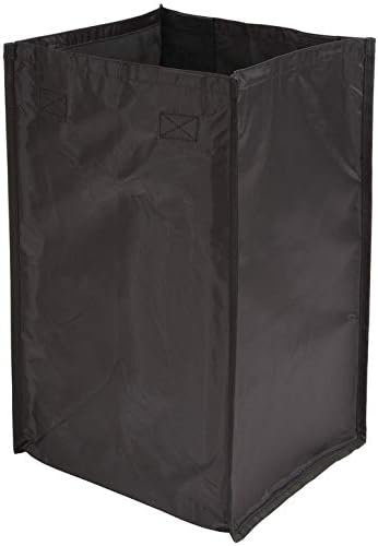 TAG Hardware Full Extension Pullout Laundry Hamper with Removable Bag Matt Ni...