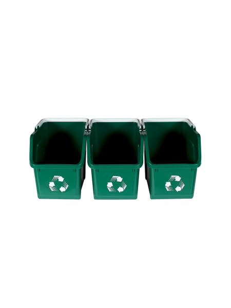 6 Gallon Stackable Recycling Bins - Image 6
