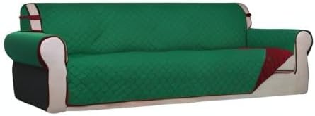 PureFit Reversible Quilted Sofa Cover, Water Resistant Slipcover Furniture - Image 8