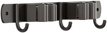 Amouy Broom Holder Wall Mount Mop, Garden Tool Storage Tool Rack Storage & - Image 2