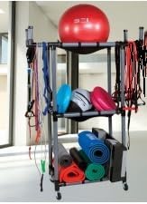 Multi-Purpose Cart with Wheels – Ball Storage Cart | Easy Assembly by HoopsKing
