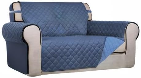PureFit Reversible Quilted Sofa Cover, Water Resistant Slipcover Furniture - Image 8