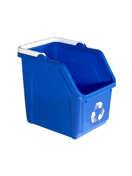 6 Gallon Stackable Recycling Bins by SturdyEssentials