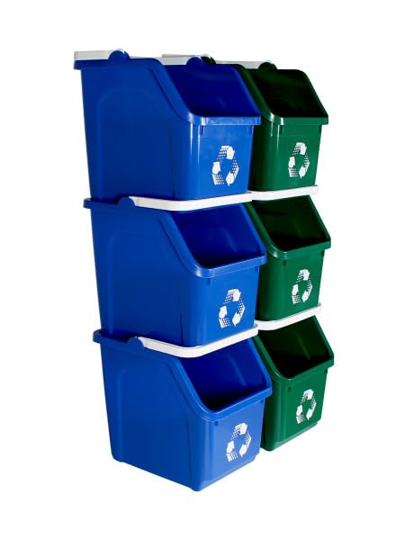 Multi Bin Recycling System by SturdyEssentials