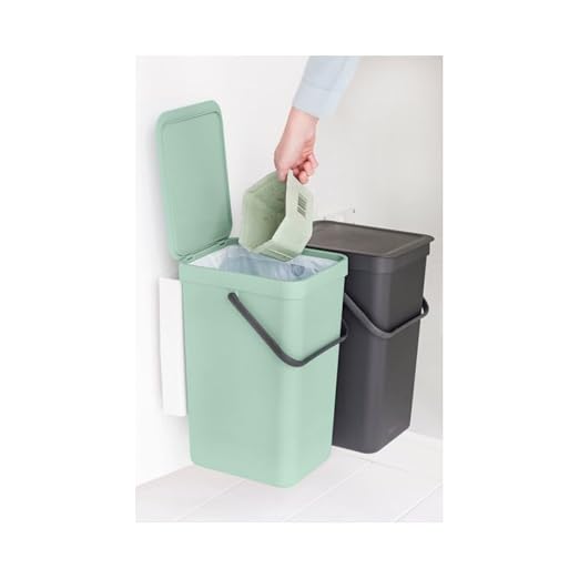 Brabantia Sort & Go Built-in Cupboard Recycling Cans Double Door Mounted Trash - Image 7