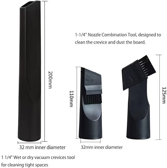 Vacuum Attachments for Shop Vac Accessories 1 1/4 inch & 1 3/8 inch Household - Image 6