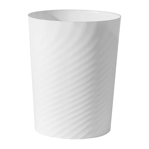 UUJOLY Plastic Small Trash Can Wastebasket, Garbage Container Basket by UUJOLY