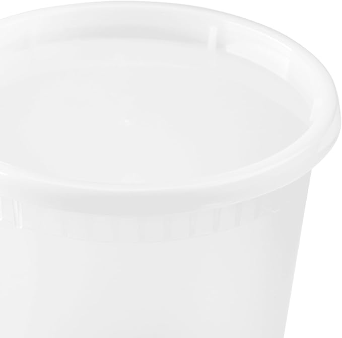 Karat Clear PP Injection Molded Round Deli Containers - Image 6