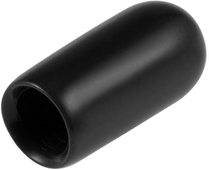 uxcell 20pcs Rubber End Caps 5mm ID Vinyl Round Tube Bolt Cap Cover Thread by uxcell