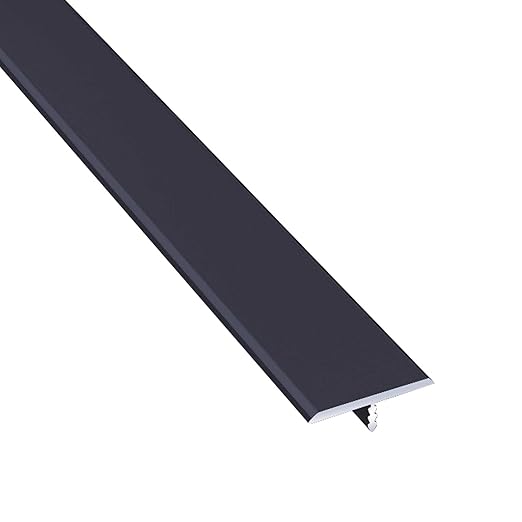 10Pcs Aluminum T Molding Floor Transition Strip, 48In Aluminum T Molding Trim by Akiddo