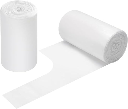 2-4 Gallon Portable Trash Bags, Bedroom Trash Can, Strong Trash Bags（White） by Yourlifelittleassistant