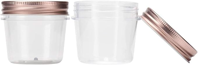 novelinks 4 oz Clear Plastic Jars - Image 4