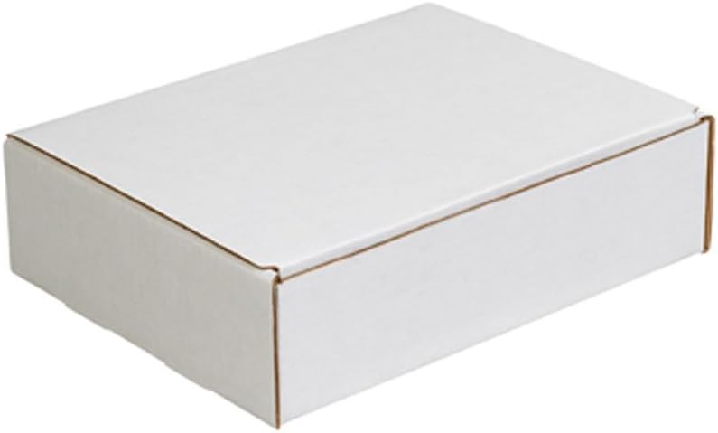 Box USA Mailer Boxes Medium 11 1/8"L x 8 3/4"W x 3"H 50-Pack -...