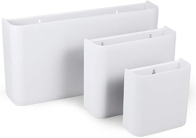 Picowe 3 PCS Magnetic Laundry Storage, Magnetic Storage Box by Picowe