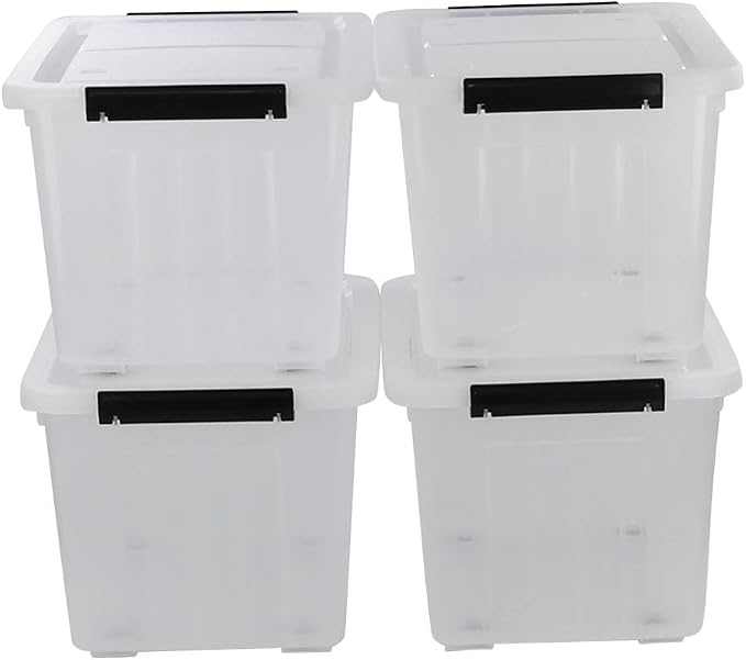 30 L Clear Plastic Storage Box - Image 7