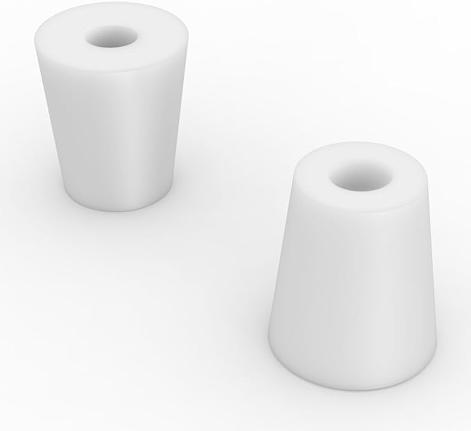Labasics 5-Pack 3# Single-Hole Silicone Stoppers, Durable and Reusable Silicone - Image 4