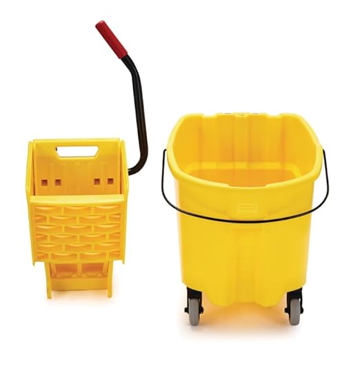 Rubbermaid Commercial Products WaveBrake 35 Qt. Side-Press Mop Bucket and - Image 7