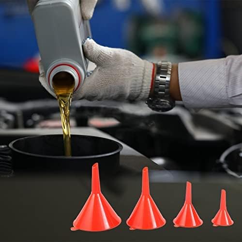 DEDC Oil Funnels, Plastic Gas Funnels Set - Image 5