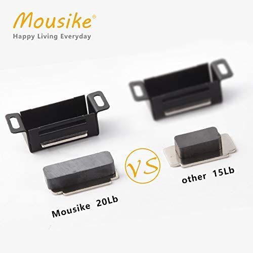 Mousike Cabinet Magnets Magnetic Door Catch Stainless Steel Door Magnet - Image 3