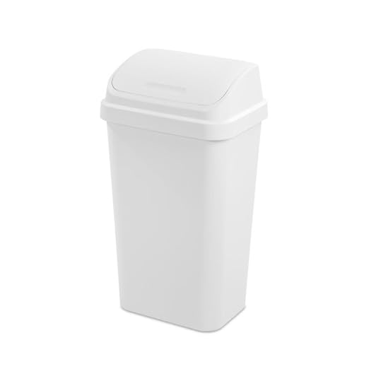Sterilite 8 Pack Kitchen Garbage Trash Can by Sterilite
