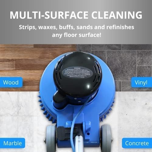 Prolux Core 13 inch Electric Floor Buffer Scrubber and Polisher Machine - Image 5