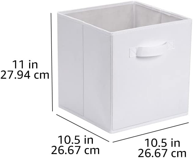Amazon Basics Collapsible Fabric Storage Cubes Organizer - Image 6