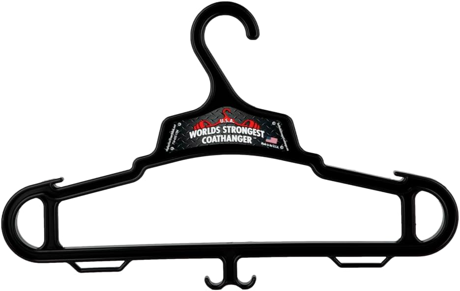 Worlds Strongest Coat Hanger | USA Made | 140 lb Load Capacity | Multipurpose...