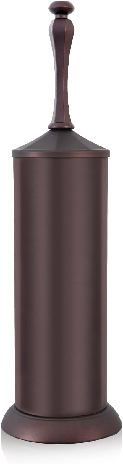 Bronze Toilet Brush and Holder，Extra Long Handled Toilet Brush by UNCONSIL