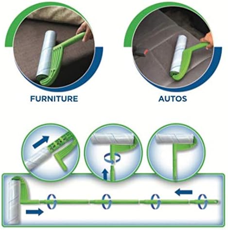 Leo 10-Inch Wide Lint Roller Refills, 3 Rolls - Image 6