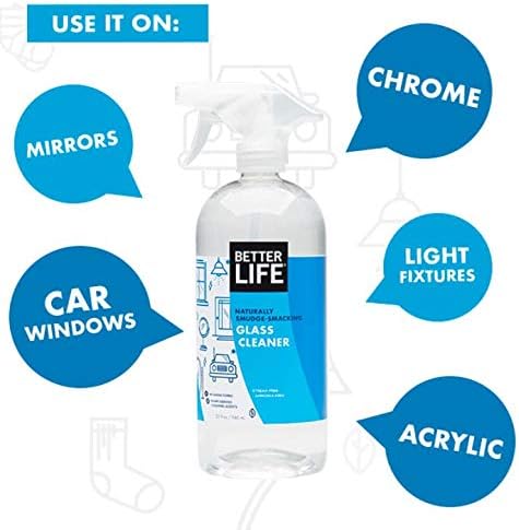 Better Life Glass Cleaner, Streak-free Window Cleaner, Surface Cleaning Spray - Image 6