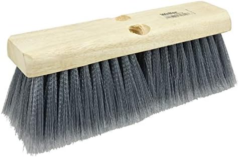 Weiler 70312 10" Bus Brush, Flagged Silver Grey Polystyrene Fill (Pack of 12)