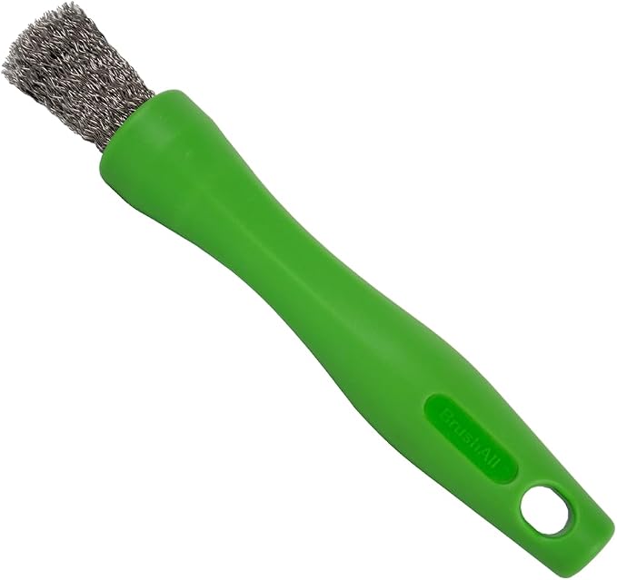 BrushAll® Wire Hand Brush with Ergonomic Handle and Tightly Packed Bristles - Image 6