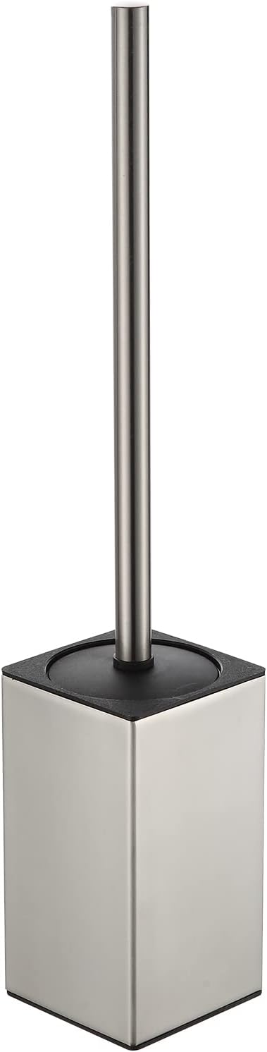 BGL Toilet Brush Holder Stainless Steel 304 Standing Brushed Nickel Square by BGL