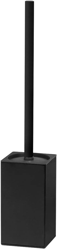 Toilet Brush Holder Stainless Steel 304 Standing Black Square Toilet Brush by BGL