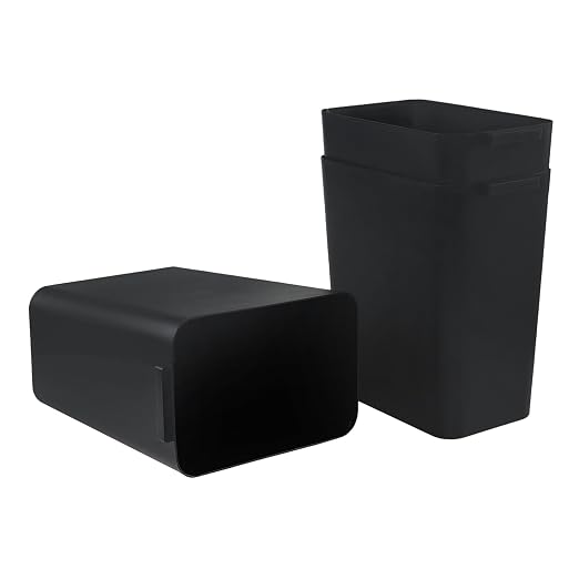 Zopnny 3 Pack 4.5 Gallon Plastic Waste Container, Trash Can Wastebasket - Image 4