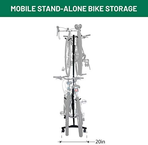 Let's Go Aero V-Tree-4 Four Bike Home & Garage Mobile Storage Stand
