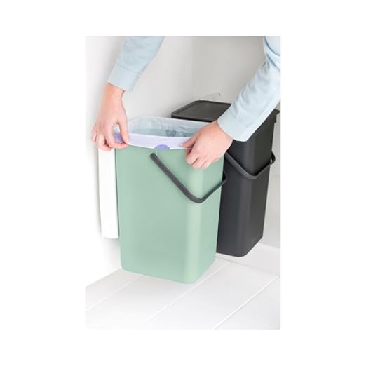Brabantia Sort & Go Built-in Cupboard Recycling Cans Double Door Mounted Trash - Image 6