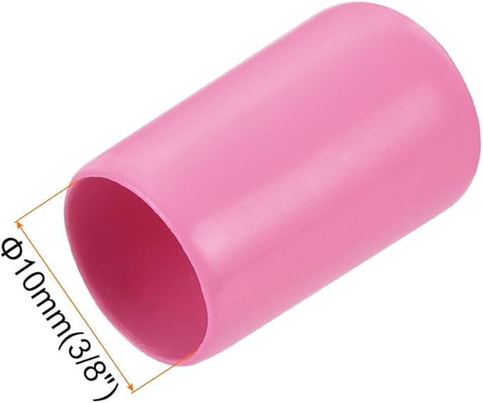 uxcell 20pcs Rubber End Caps 11mm ID Vinyl PVC Round Tube Bolt Cap Cover Screw - Image 3