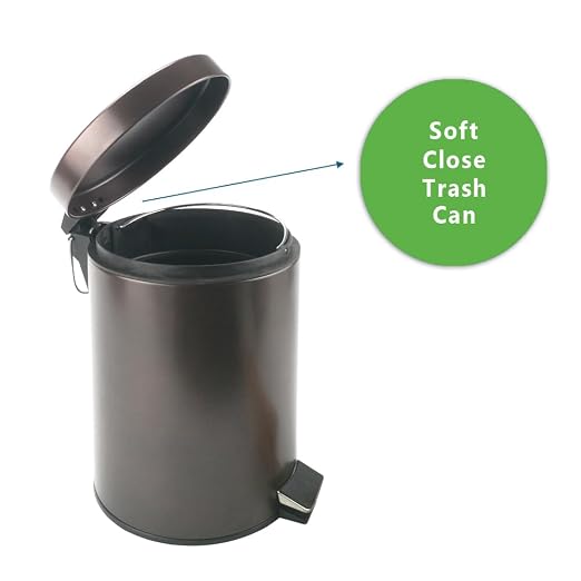 Stainless Steel Small Trash Can - Image 2