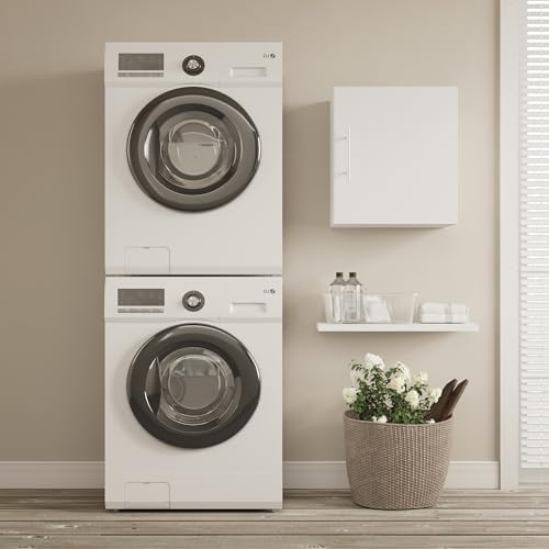 Small Wall Cabinet set of 3, 18" W x 12" D x 20" H Wooden Wall...