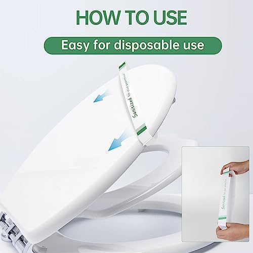 Germiwipe Printed Toilet Seat Bands, Toilet Strips, Hotel Essentials Paper - Image 3